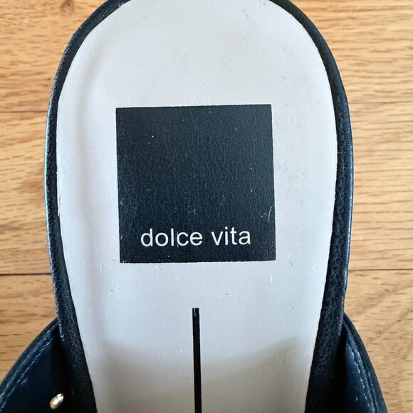 Dolce Vita Black Karlyn Mules Size 9.5 - Picture 6 of 11